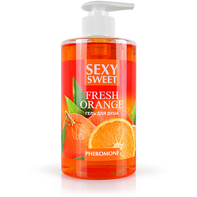 Гель для душа FRESH ORANGE с феромонами, 430 мл