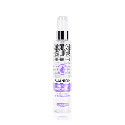 Увлажняющий интимный гель ACTIVE GLIDE ALLANTOIN, 100 г